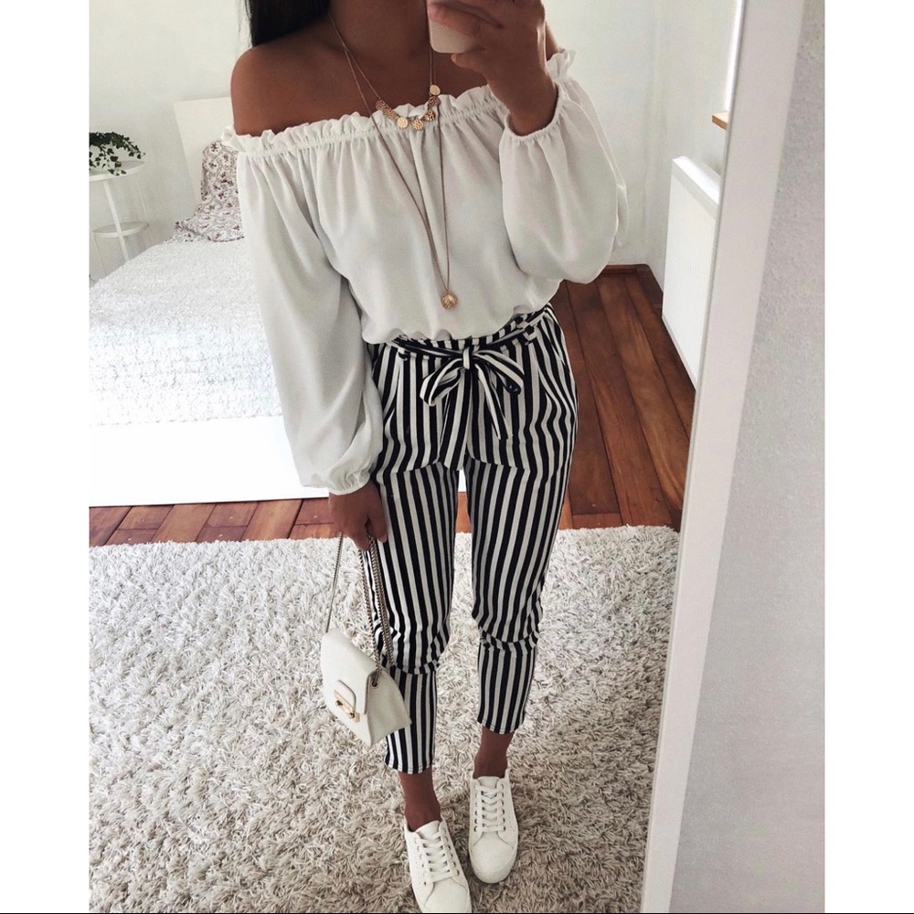 Stripped pants